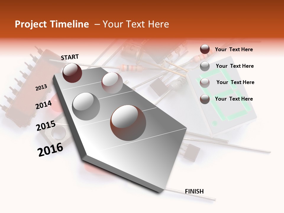 Piece Component Electronic PowerPoint Template