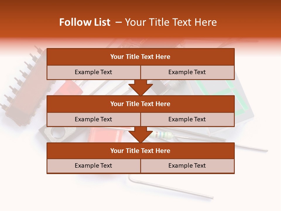 Piece Component Electronic PowerPoint Template