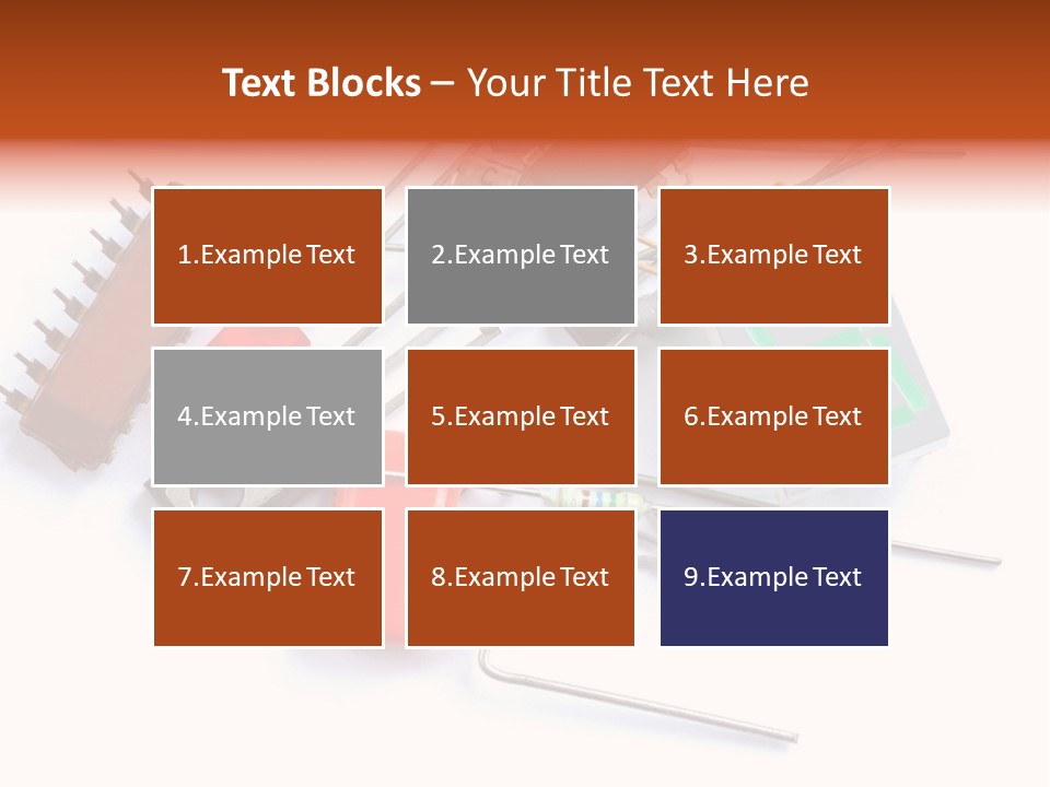 Piece Component Electronic PowerPoint Template