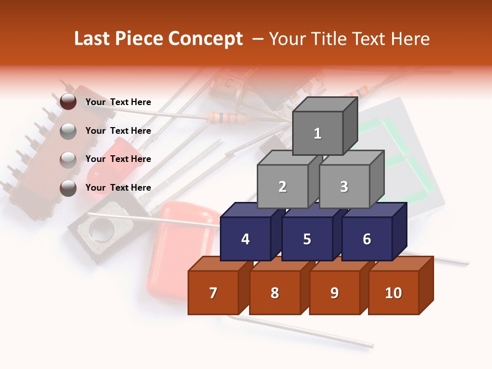 Piece Component Electronic PowerPoint Template