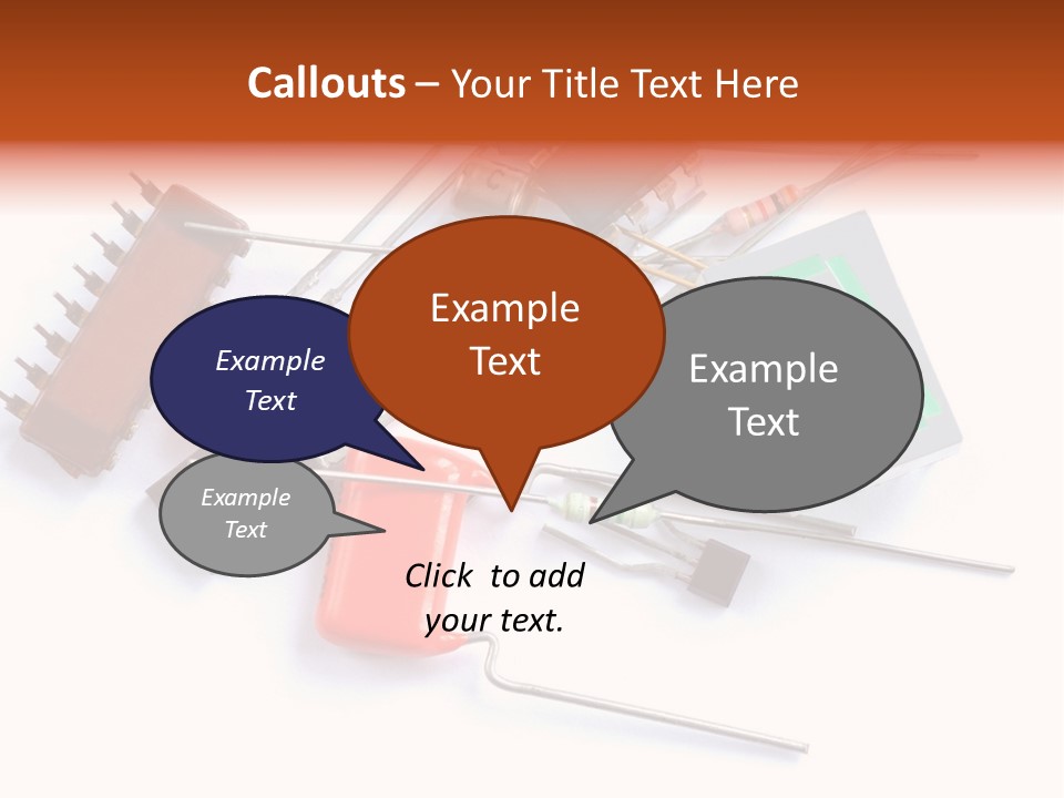 Piece Component Electronic PowerPoint Template