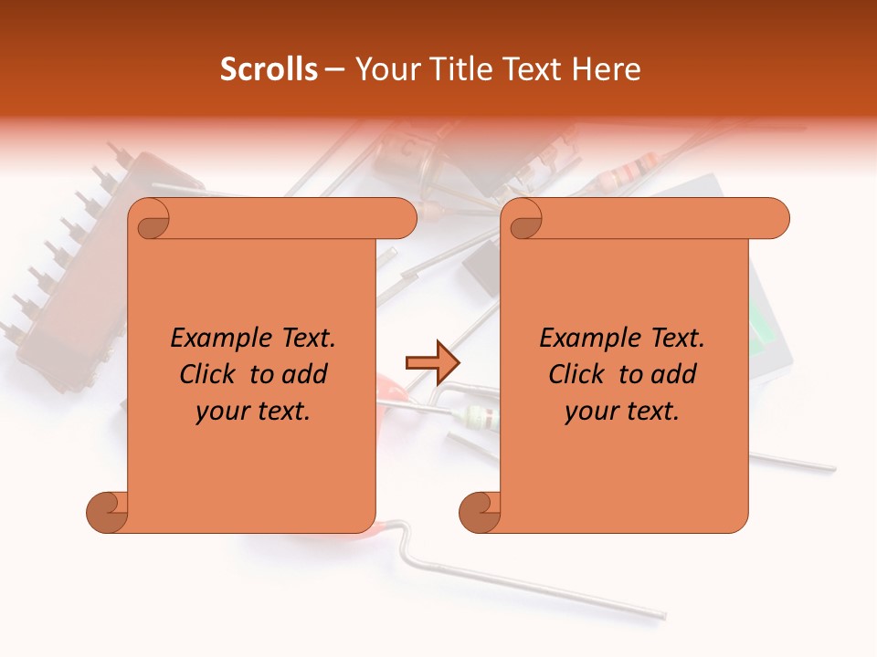 Piece Component Electronic PowerPoint Template