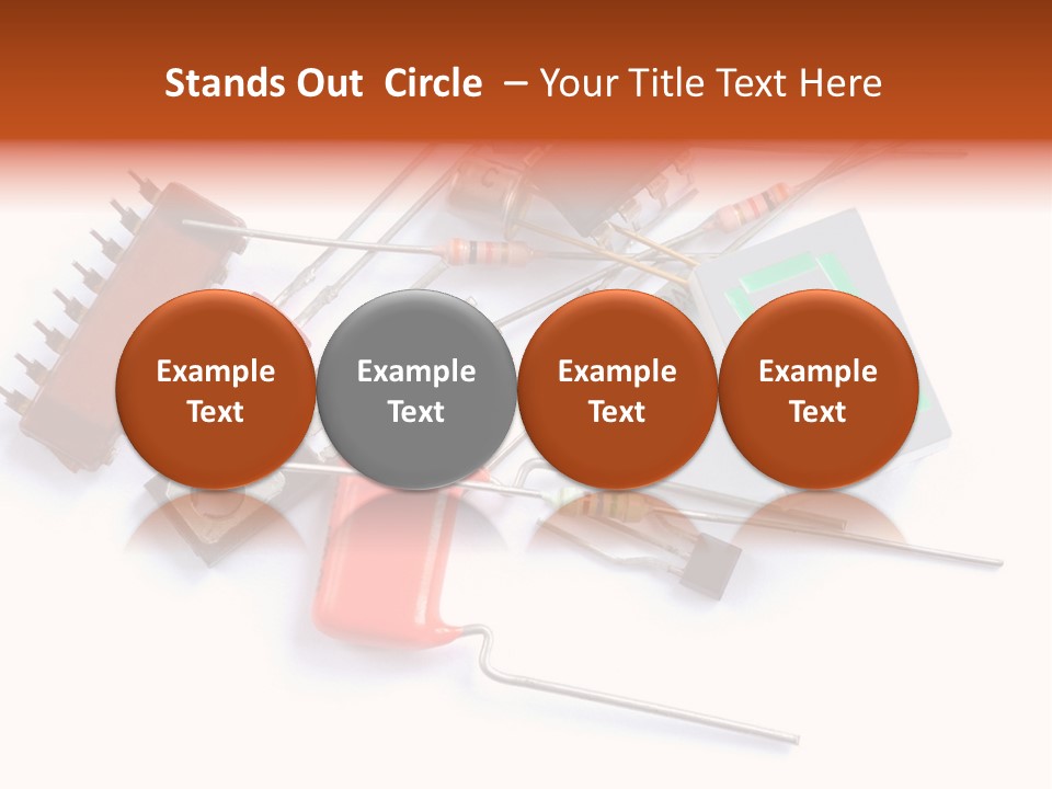 Piece Component Electronic PowerPoint Template