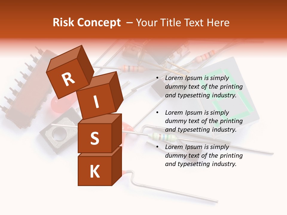 Piece Component Electronic PowerPoint Template