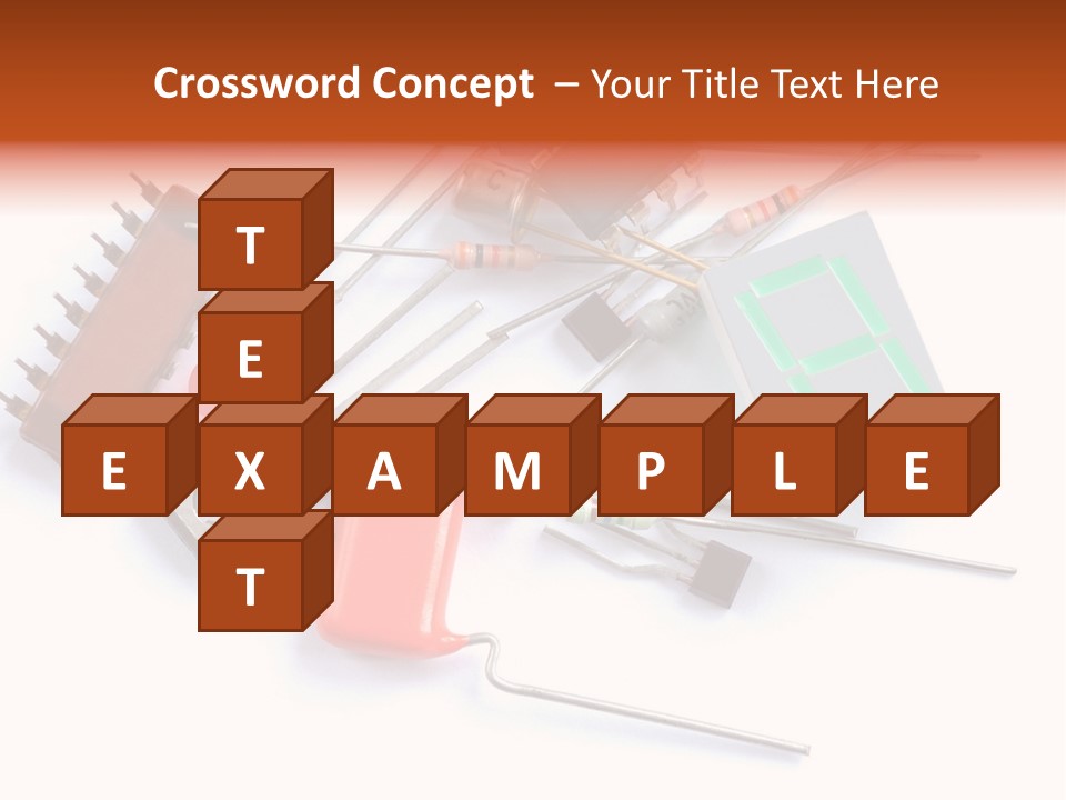 Piece Component Electronic PowerPoint Template