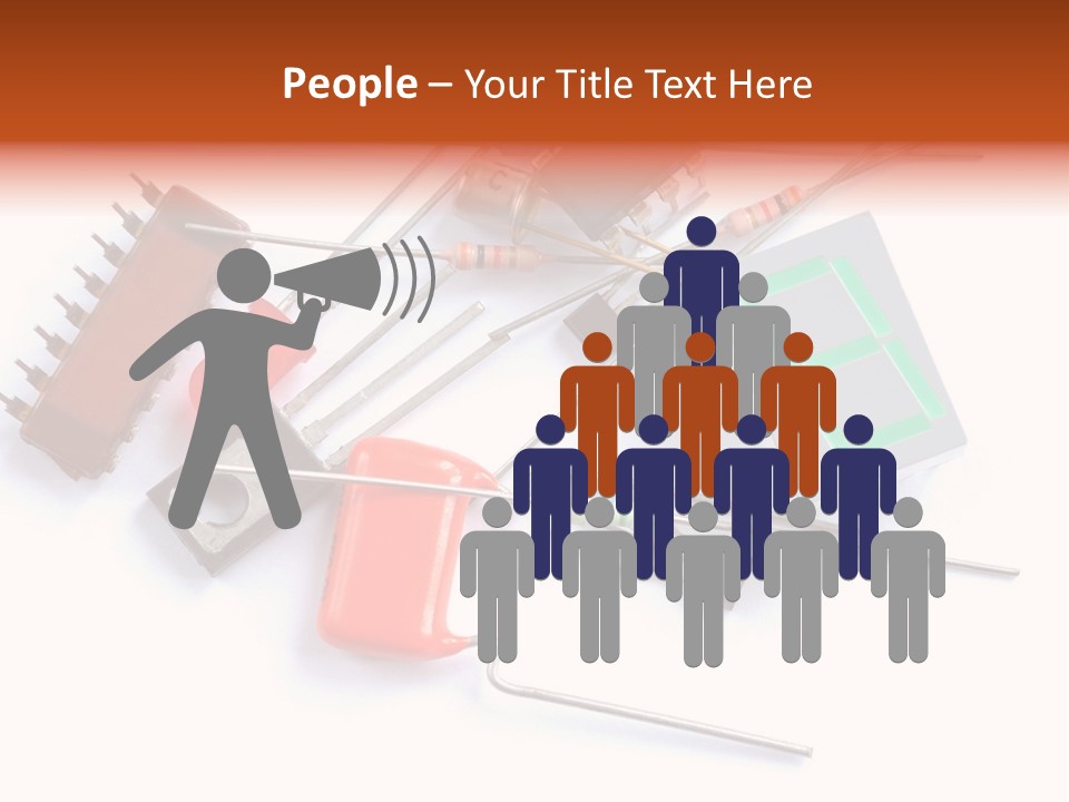 Piece Component Electronic PowerPoint Template