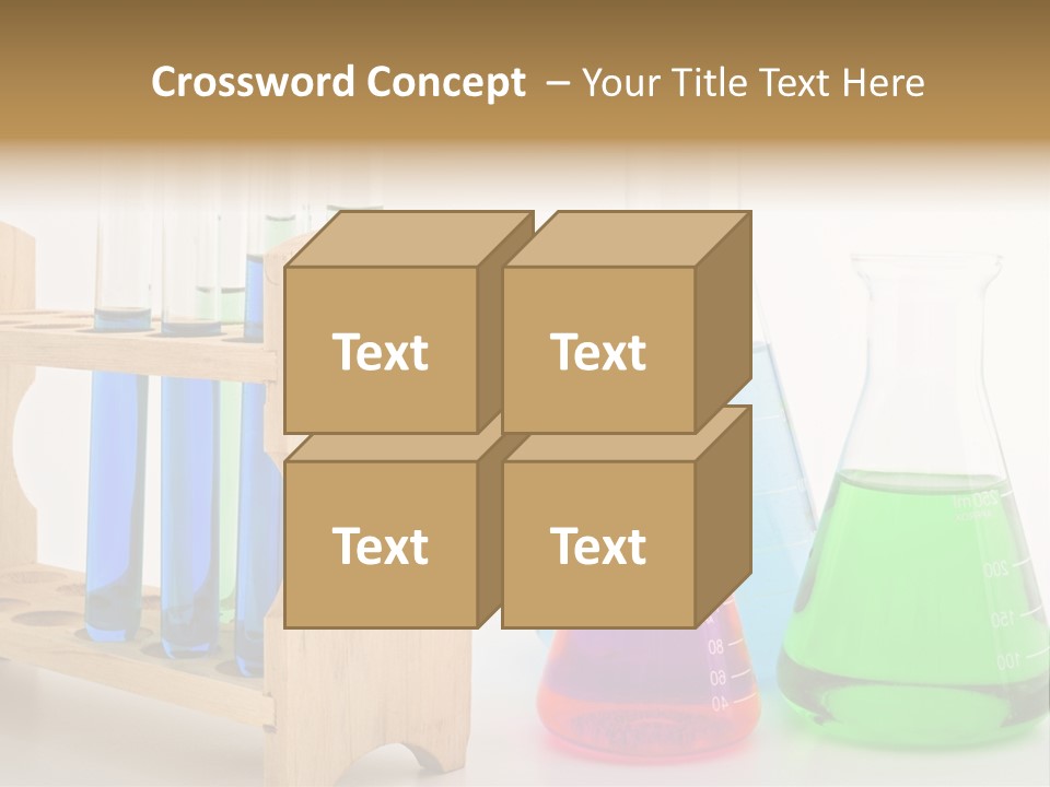 Tool Flask Erlenmeyer PowerPoint Template