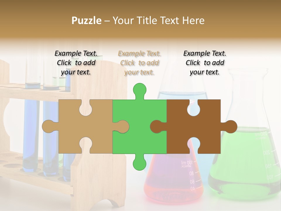 Tool Flask Erlenmeyer PowerPoint Template
