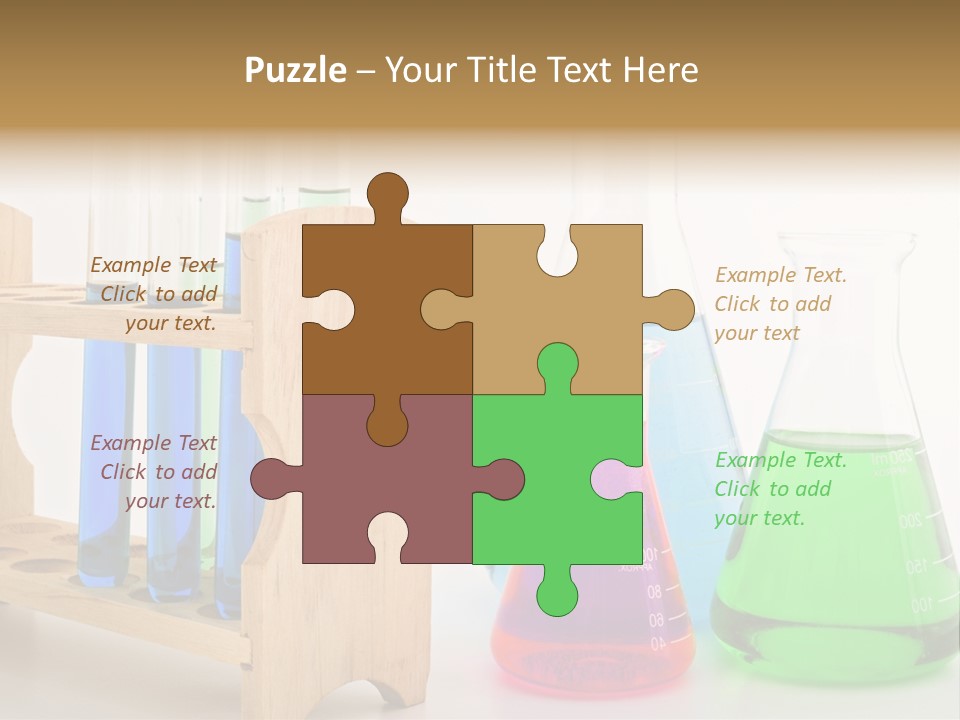 Tool Flask Erlenmeyer PowerPoint Template