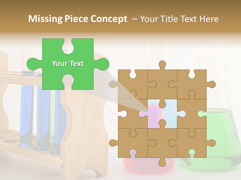 Tool Flask Erlenmeyer PowerPoint Template