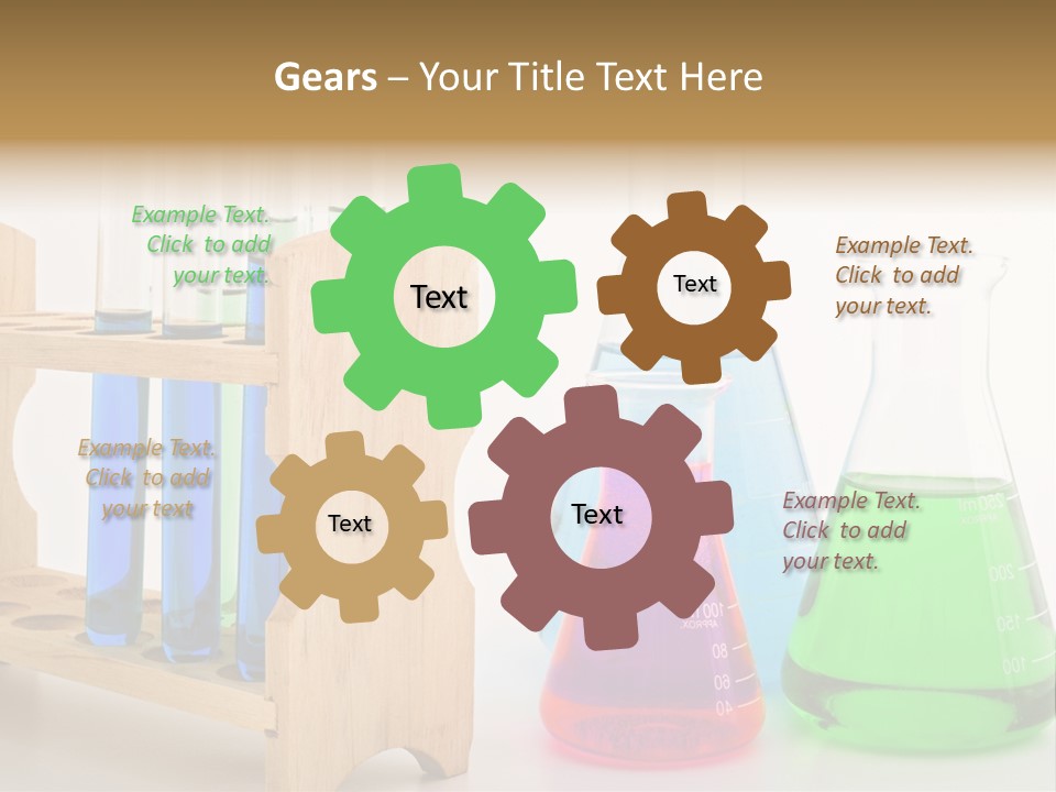 Tool Flask Erlenmeyer PowerPoint Template