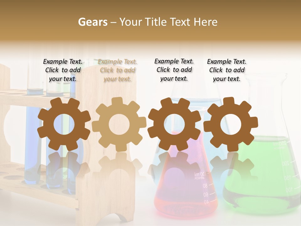 Tool Flask Erlenmeyer PowerPoint Template