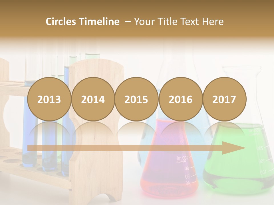 Tool Flask Erlenmeyer PowerPoint Template