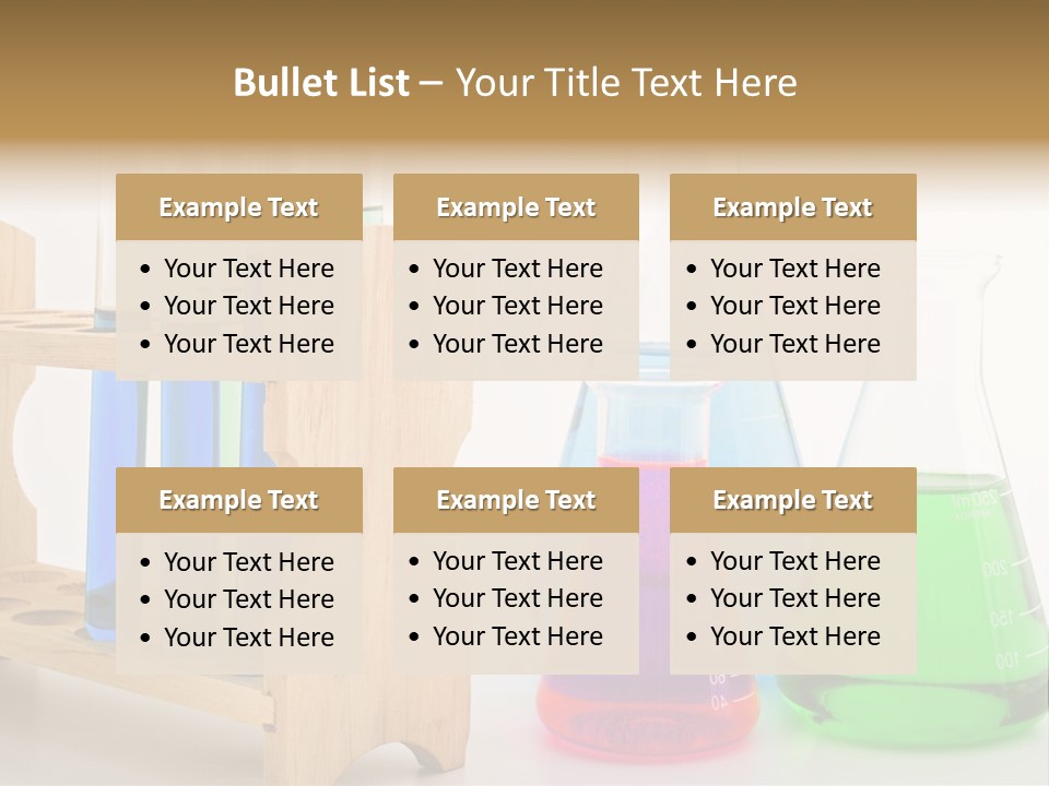 Tool Flask Erlenmeyer PowerPoint Template