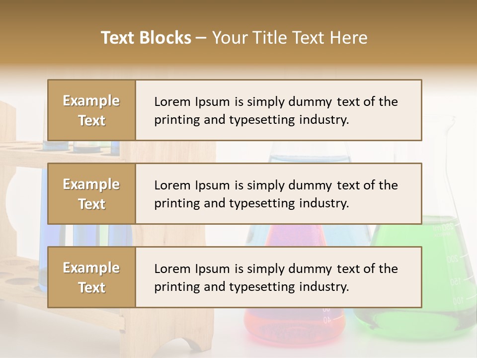 Tool Flask Erlenmeyer PowerPoint Template