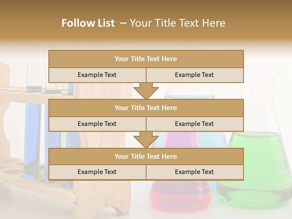 Tool Flask Erlenmeyer PowerPoint Template