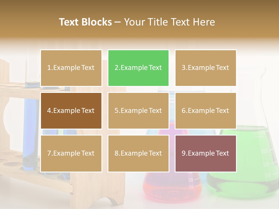 Tool Flask Erlenmeyer PowerPoint Template