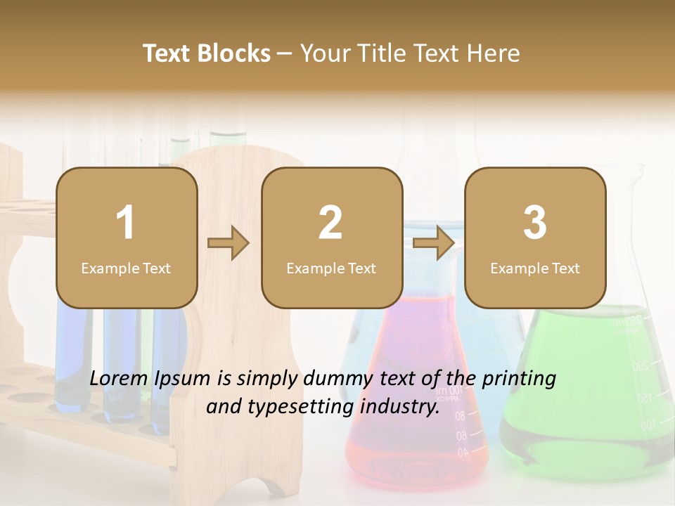 Tool Flask Erlenmeyer PowerPoint Template