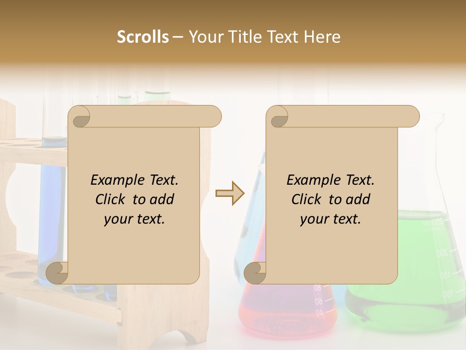 Tool Flask Erlenmeyer PowerPoint Template