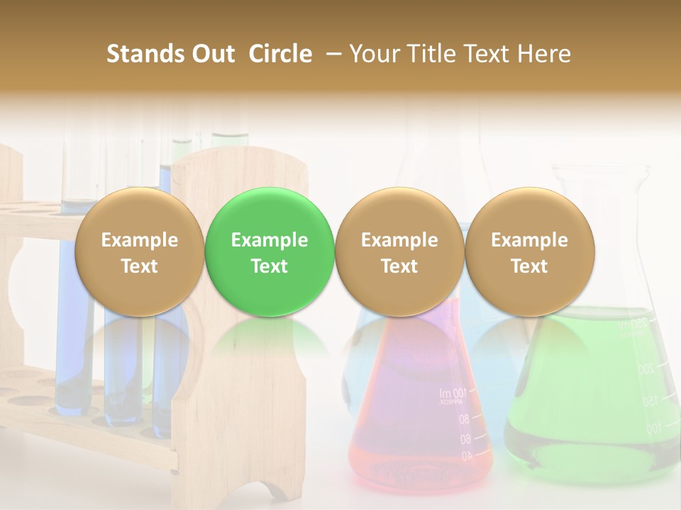 Tool Flask Erlenmeyer PowerPoint Template