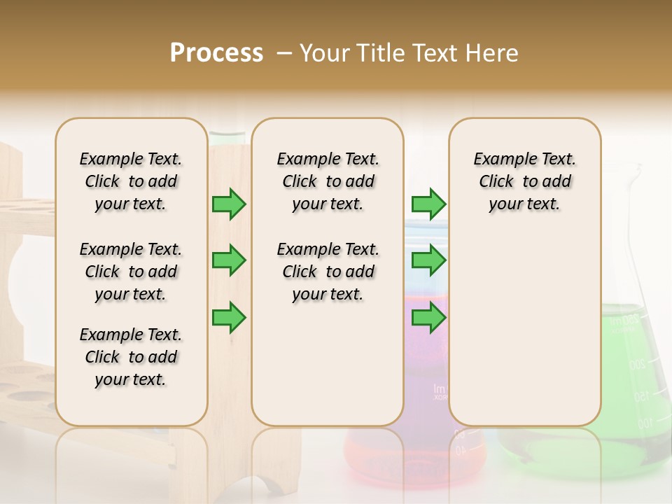Tool Flask Erlenmeyer PowerPoint Template
