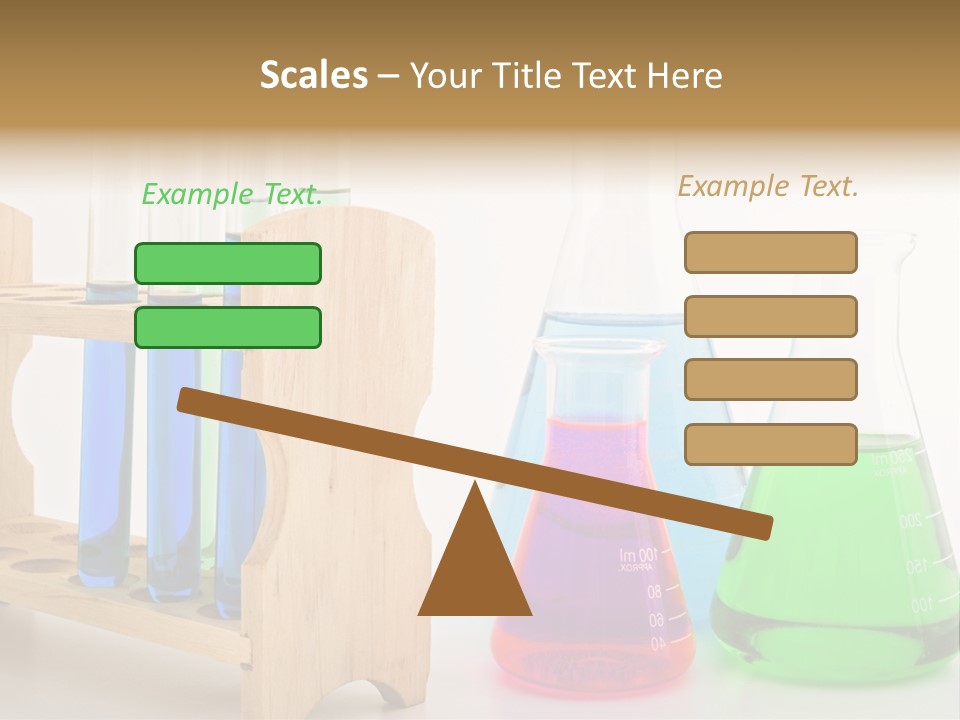 Tool Flask Erlenmeyer PowerPoint Template