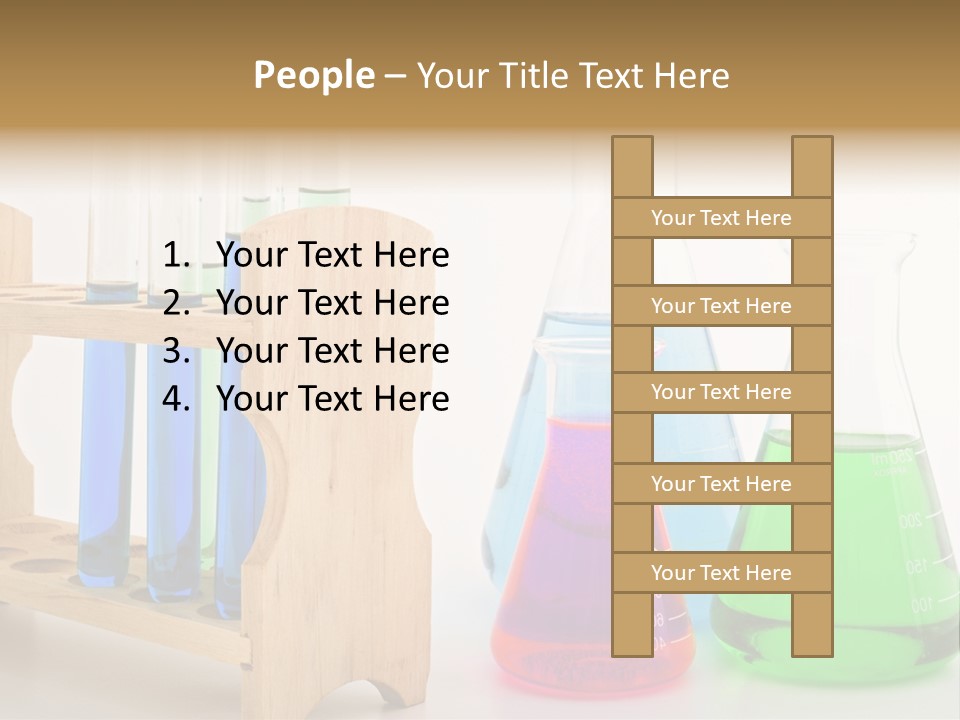 Tool Flask Erlenmeyer PowerPoint Template
