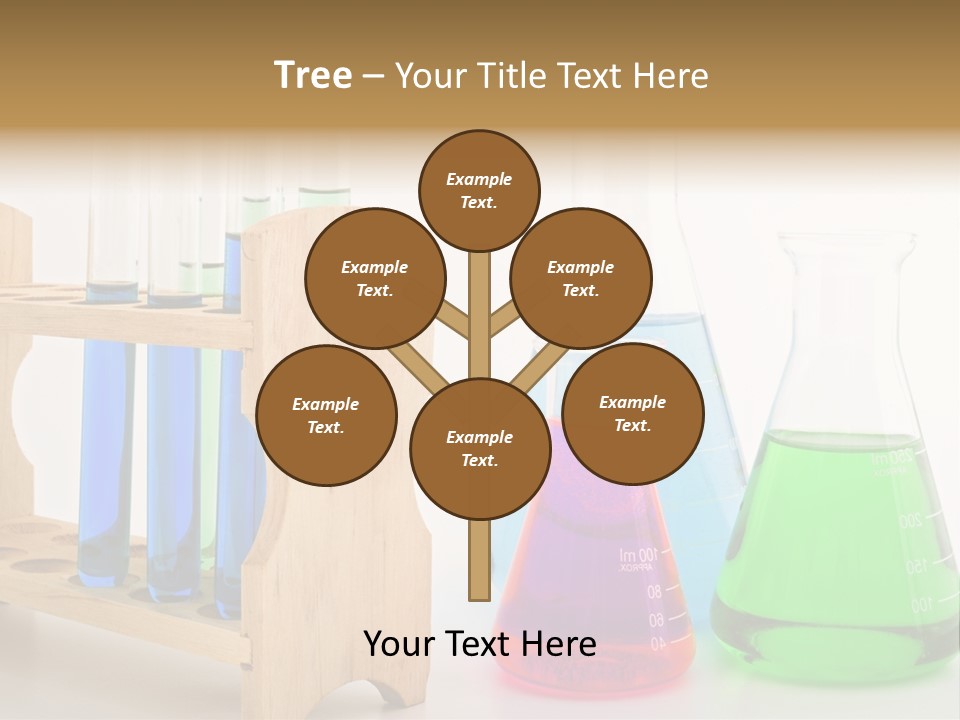 Tool Flask Erlenmeyer PowerPoint Template