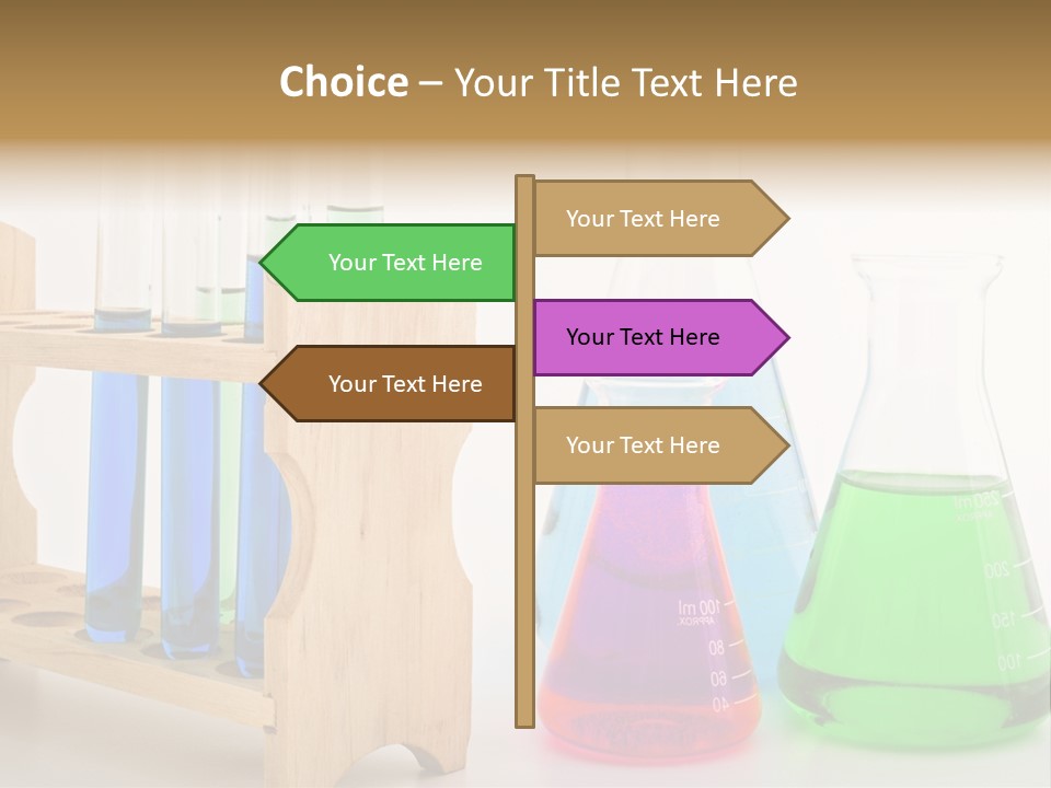 Tool Flask Erlenmeyer PowerPoint Template