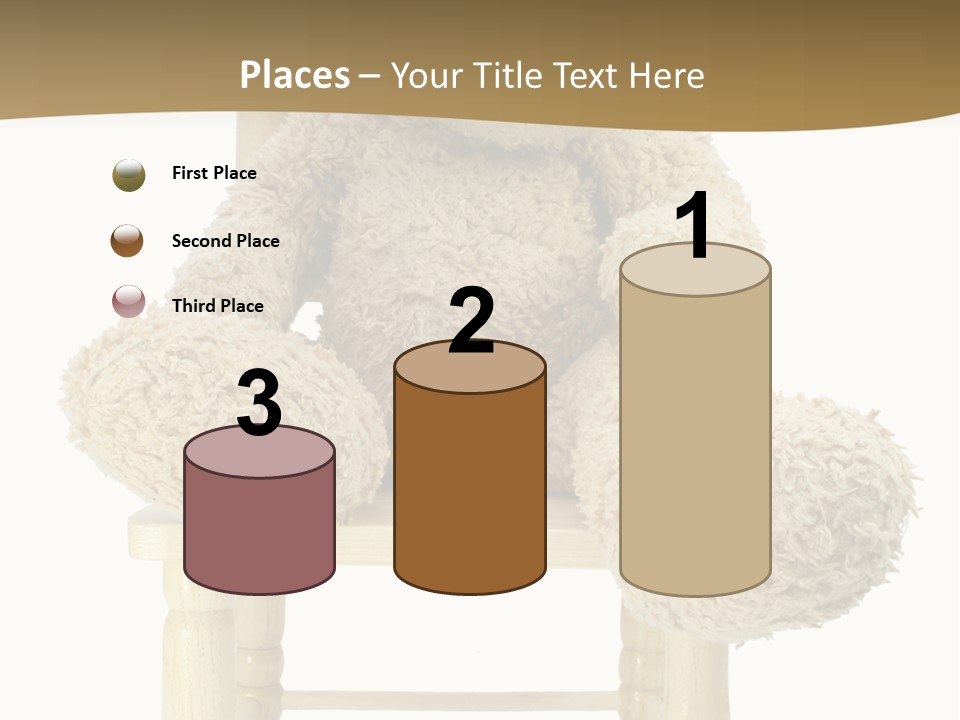 Ear Brown Bear PowerPoint Template