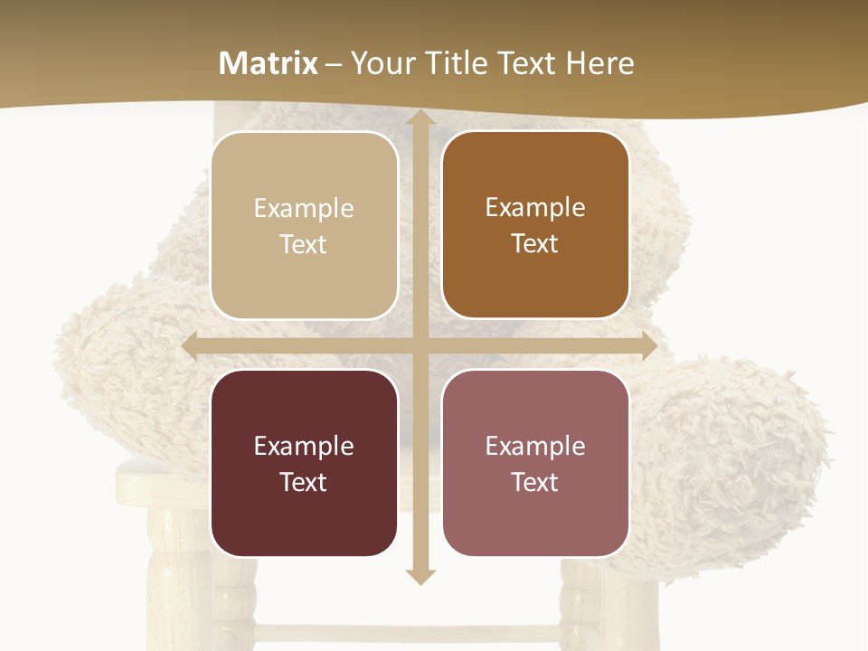 Ear Brown Bear PowerPoint Template