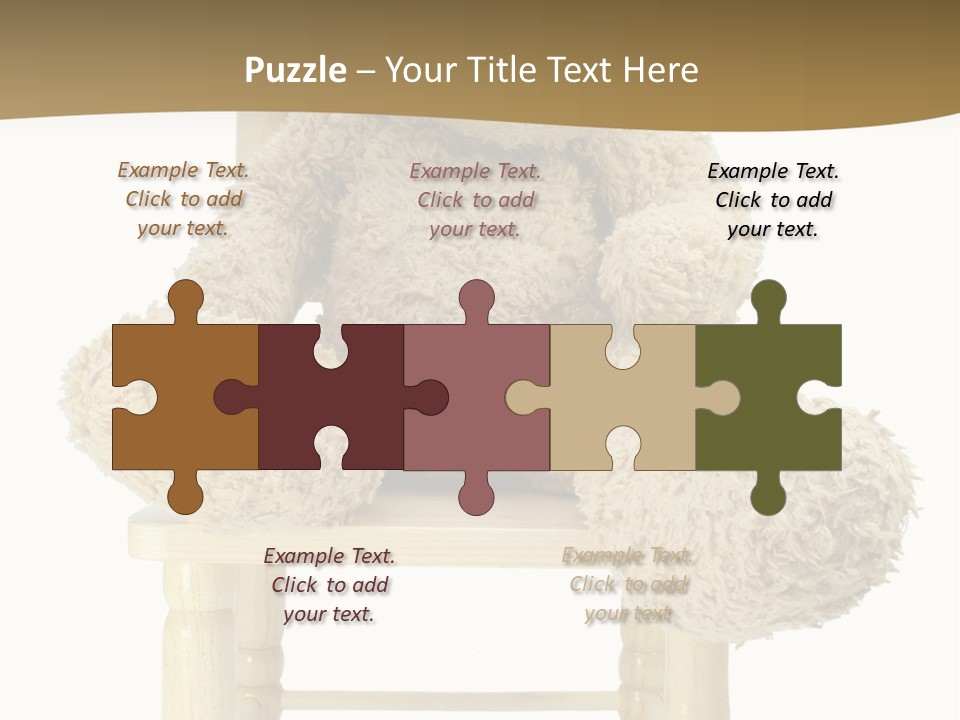 Ear Brown Bear PowerPoint Template