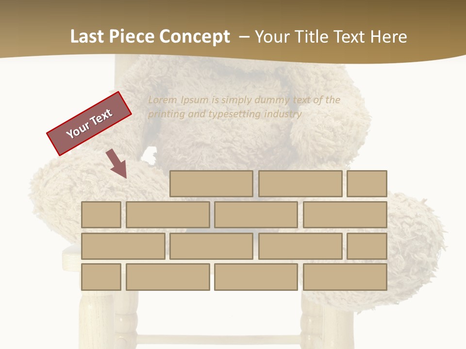 Ear Brown Bear PowerPoint Template