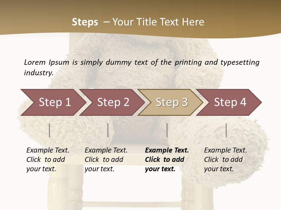 Ear Brown Bear PowerPoint Template