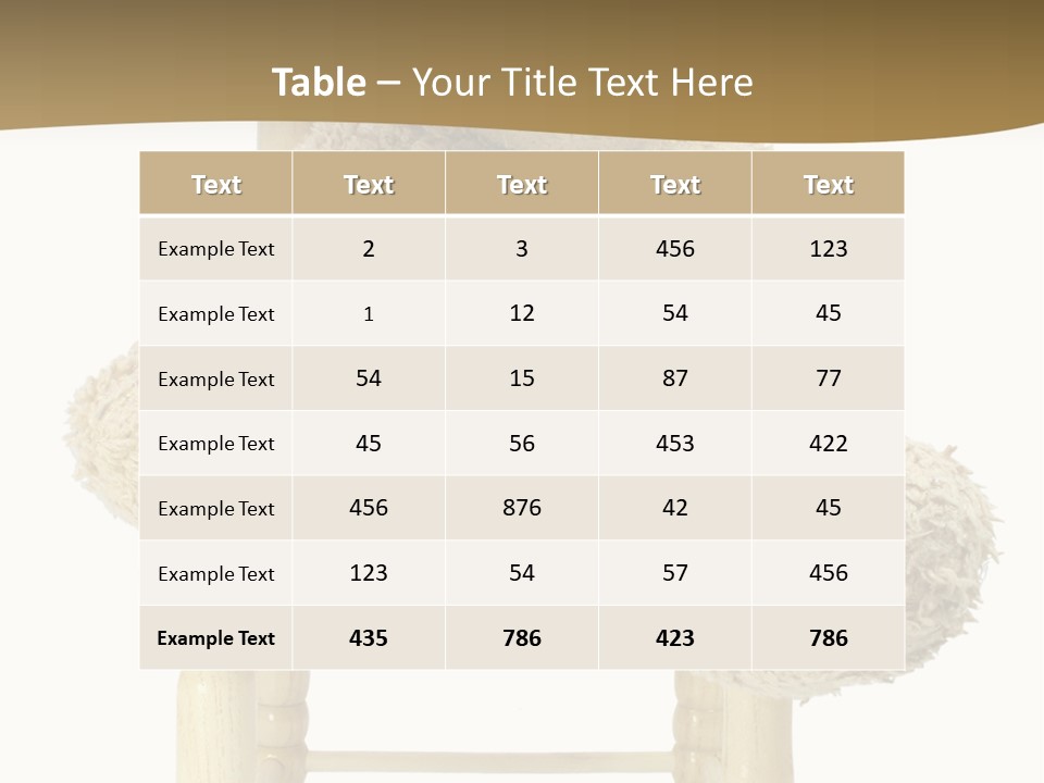 Ear Brown Bear PowerPoint Template