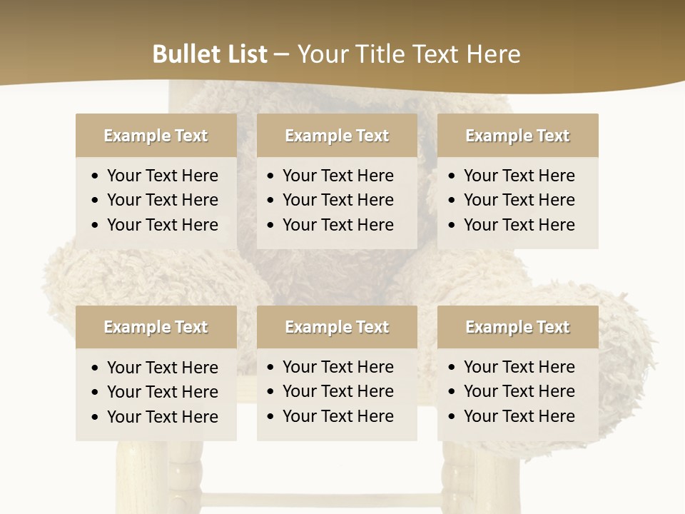 Ear Brown Bear PowerPoint Template