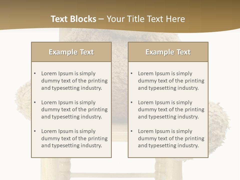 Ear Brown Bear PowerPoint Template