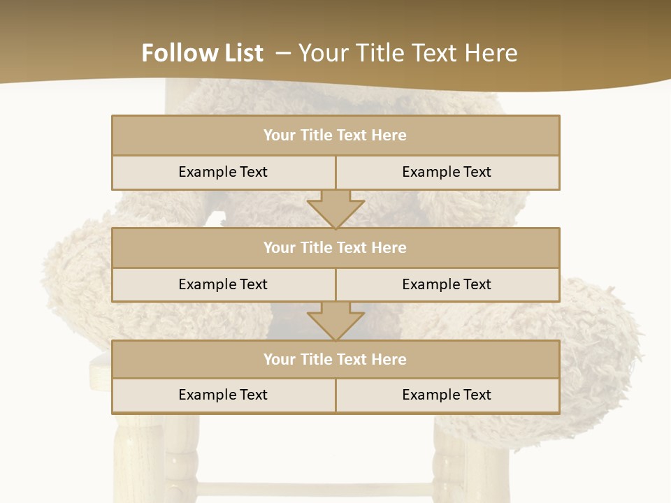 Ear Brown Bear PowerPoint Template