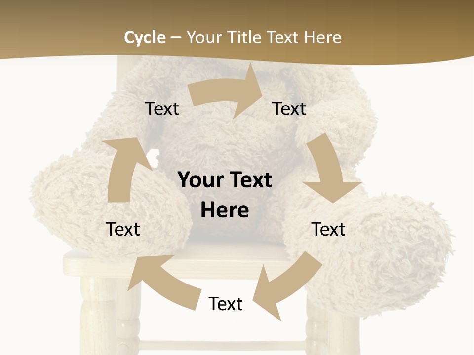 Ear Brown Bear PowerPoint Template