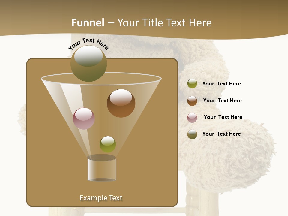 Ear Brown Bear PowerPoint Template