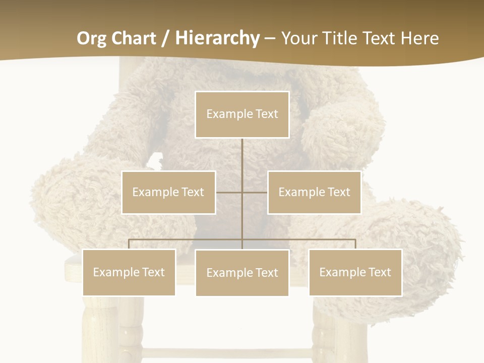 Ear Brown Bear PowerPoint Template