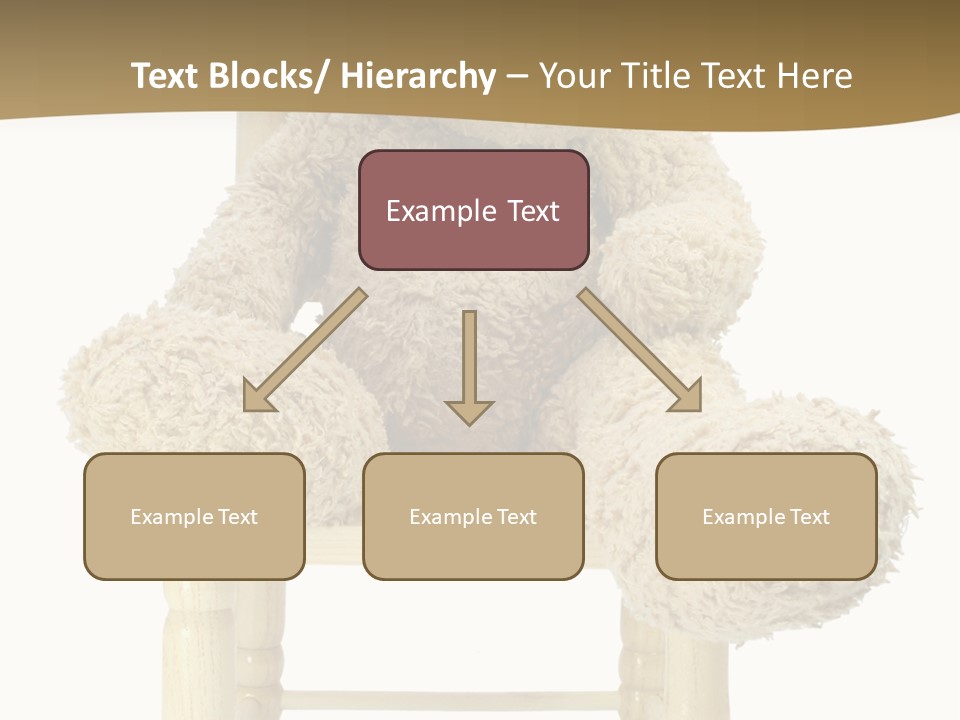 Ear Brown Bear PowerPoint Template