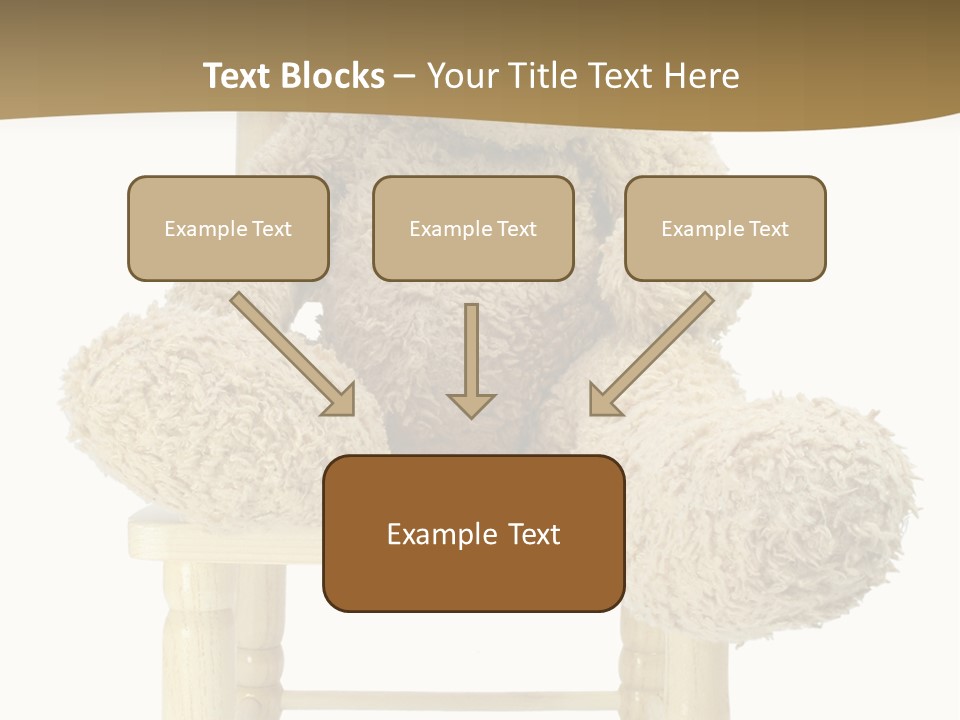 Ear Brown Bear PowerPoint Template