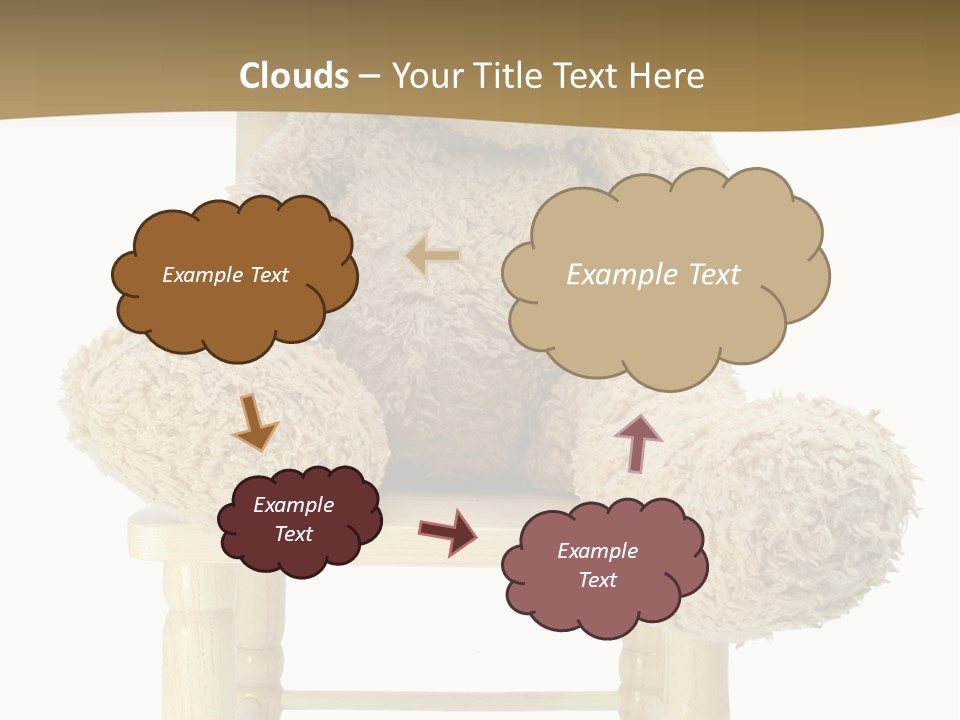 Ear Brown Bear PowerPoint Template
