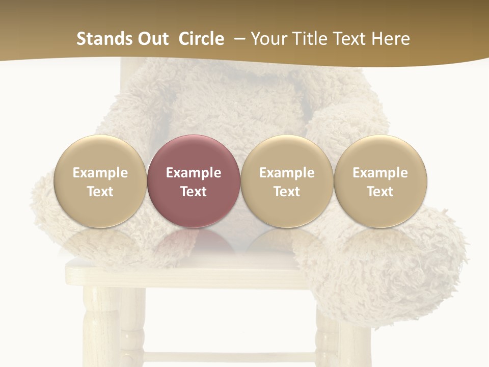 Ear Brown Bear PowerPoint Template