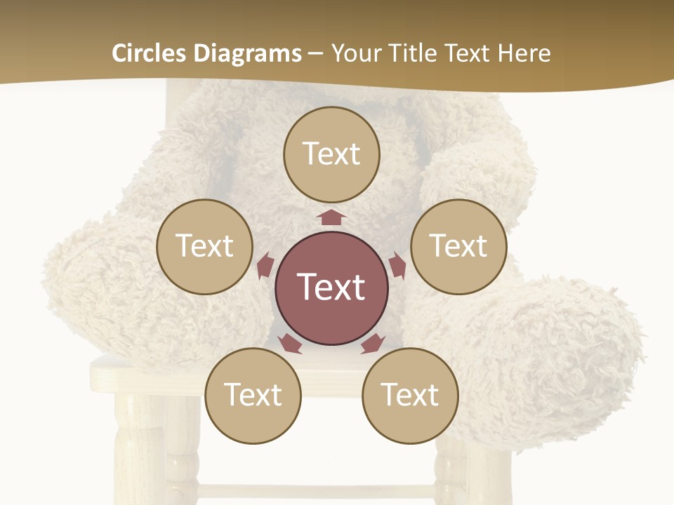 Ear Brown Bear PowerPoint Template