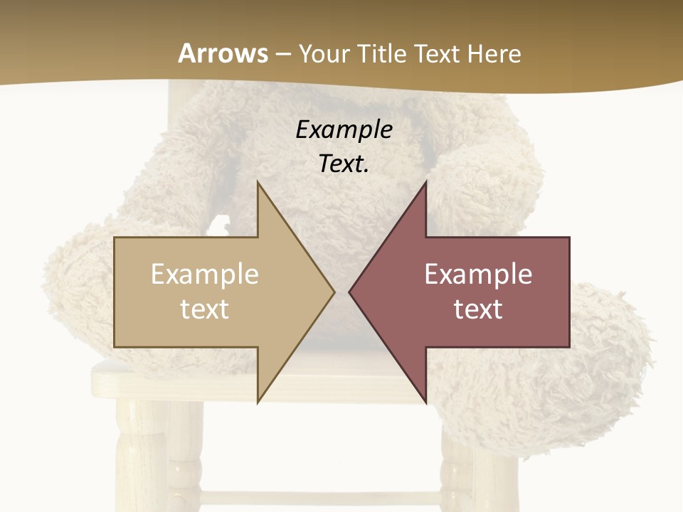 Ear Brown Bear PowerPoint Template