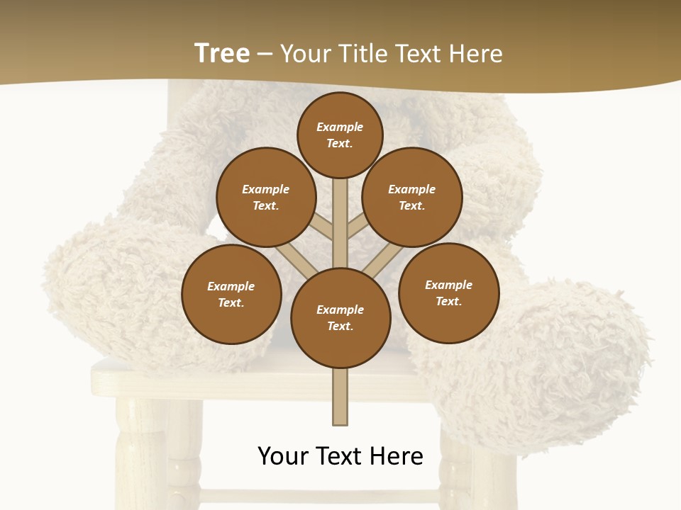 Ear Brown Bear PowerPoint Template