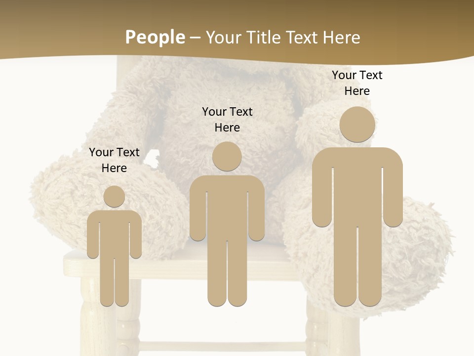 Ear Brown Bear PowerPoint Template