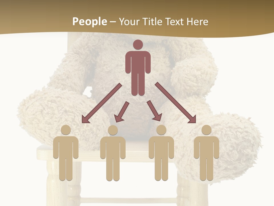 Ear Brown Bear PowerPoint Template